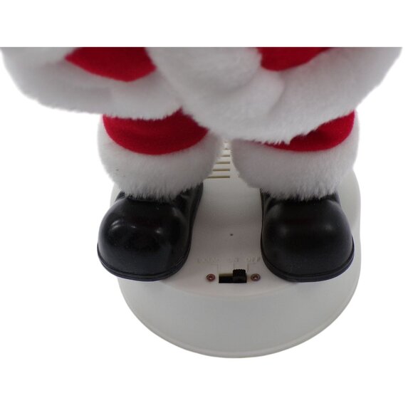 1994 Telco Motionettes Animated & Illuminated Santa Claus Figure Music 13" WORKS - Picture 8 of 11